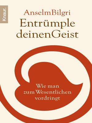 cover image of Entrümple deinen Geist